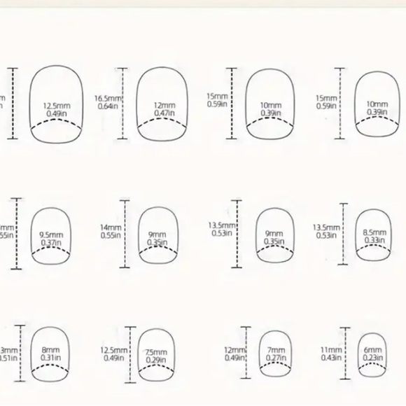 Pinkish Clear Press On Nails 24pcs - Picture 4 of 7